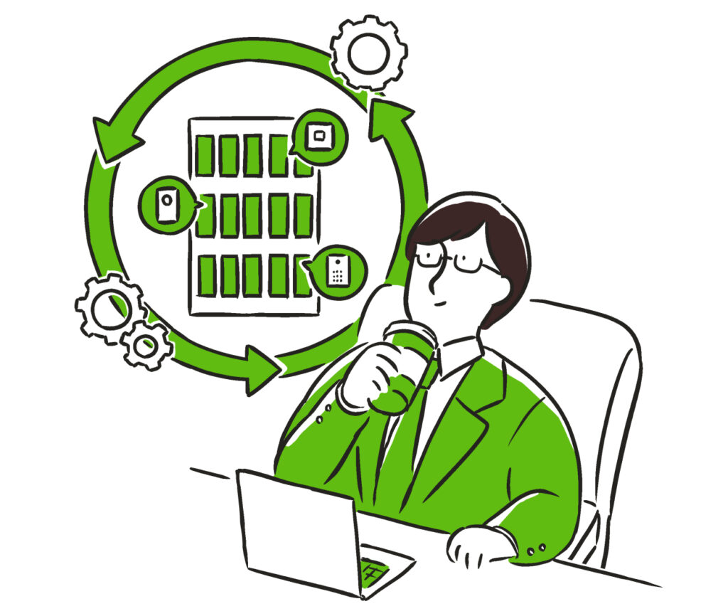 定期巡回をAIが代行コストカットを実現します